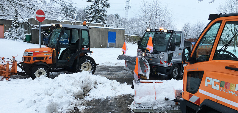 Winterdienst - 24h Einsatzbereit